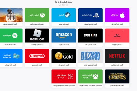 بررسی کامل وبسایت آریاگیفت برای خرید گیفت کارت
