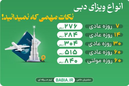 انواع ویزای دبی (نکات مهمی که نمی دانید!)