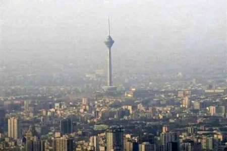 شاخص آلودگی هوای تهران جمعه شب ۷ آذر ۱۴۰۴ + عکس