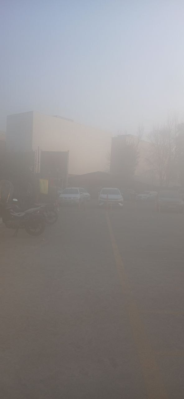 تصاویر آخرالزمانی از آلودگی هوا در منطقه ۱۲ تهران