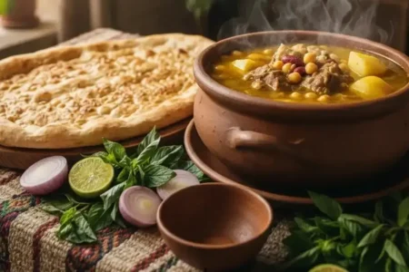 طرز تهیه آبگوشت سنتی به سبک اصیل ایرانی