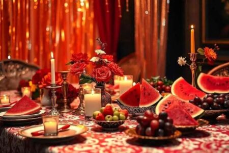 قدیمی‌ترین عکس از مراسم شب یلدا در ایران