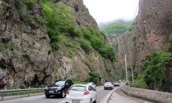 محور کندوان از امروز تا چهارشنبه بسته شد