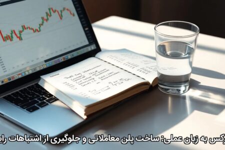 فارکس به زبان عملی: ساخت پلن معاملاتی و جلوگیری از اشتباهات رایج