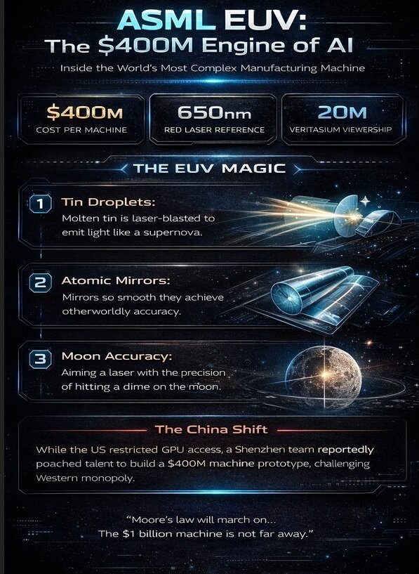 پیچیده‌ترین ساخته دست بشر/ ماشین ۴۰۰ میلیون دلاری که اقتصاد هوش مصنوعی به آن وابسته است