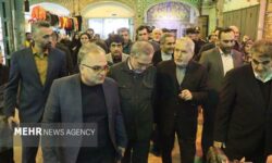 بازدید وزیر میراث فرهنگی از طرح بازارچه سمنان