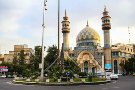 دیوارنگاره میدان فلسطین اهداف ایران در تل‌آویو را افشا کرد+ عکس