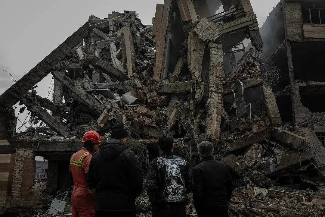 دو تصویر تلخ از بمباران تهران