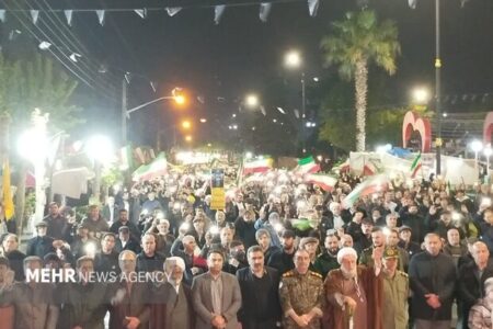 اجتماع مردم «آستارا» در پنجاه و دومین شب از شهادت قائد امت