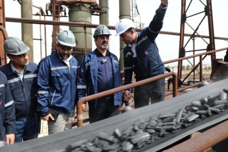 بازدید مدیرعامل هلدینگ صبا انرژی از شرکت صبا فولاد خلیج فارس