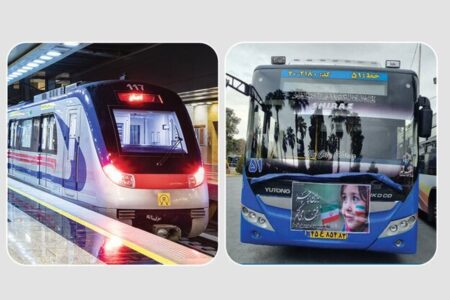 بلیت مترو و اتوبوس در تهران ریگان است