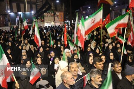 تجلی وحدت در اجتماع شبانه مردم گرگان