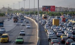 ترافیک سنگین در آزادراه قزوین–کرج–تهران/چند محور مهم مسدود شد