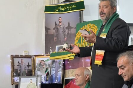 حضور کاروان «زیر سایه خورشید» در منزل شهید «محمد بیاتی»
