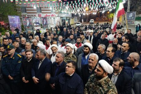 حماسه پرشور مردمی در بیله سوار