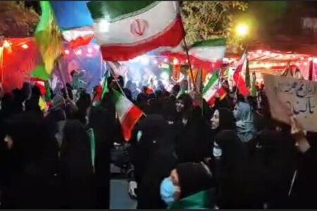 خیابان آیت الله کاشانی شهرکرد میزبان پنجاه و ششمین اجتماع مردمی