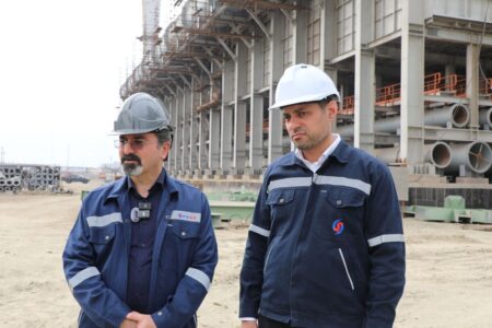 روند اجرای پروژه احیاء ۲ صبا فولاد خلیج فارس به خوبی پیش می رود