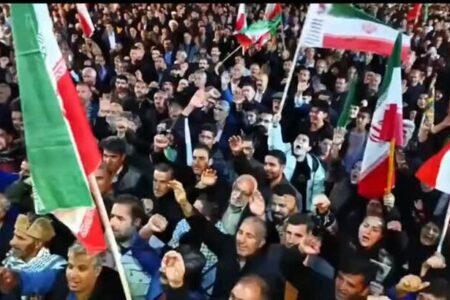 فریاد« الله اکبر» مردم الشتر در شب پنجاه و سوم حماسه