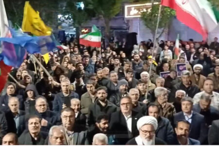 مردم گالیکش پای انقلاب ایستاده‌اند