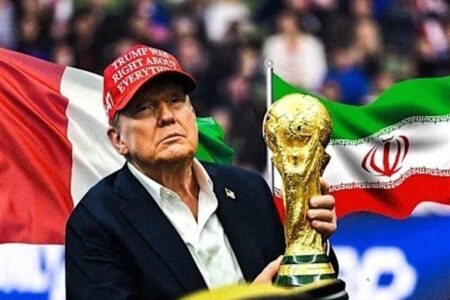 نمایش پرچم ایتالیا در آمریکا / حضور ایران در جام جهانی ۲۰۲۶ لغو شد؟