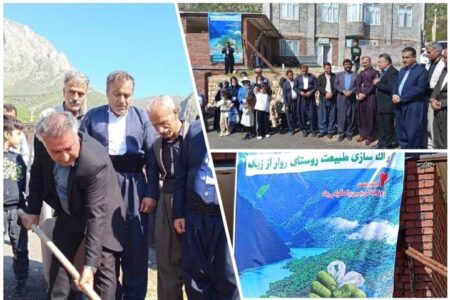 پاکسازی و نهال‌کاری در منطقه شاهو و کوسالان همزمان با هفته زمین پاک