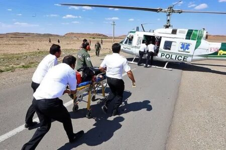 پرواز دوباره بالگرد اورژانس پس از وقفه طولانی