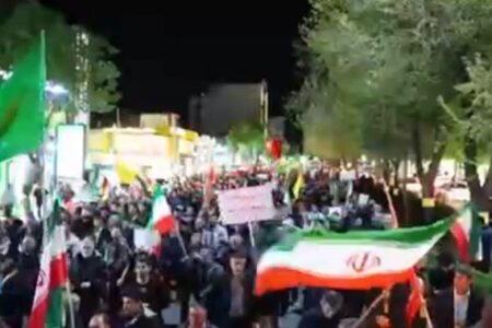 پنجاه و هشتمین شب از حماسه‌سازی مردم باغیرت شهرکرد
