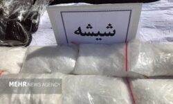 کشف ۲۵۸ کیلوگرم شیشه و مرفین در باغستان شهریار