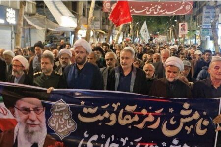 گزارش خبرنگار مهر از میدان‌داری لاهیجانی‌ها در شب پنجاه و یکم
