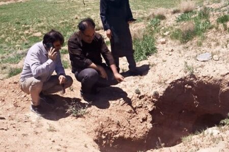 احتمال شناسایی نخستین گورمقبره اشکانی،ساسانی در پهنه باستانی اصفهان