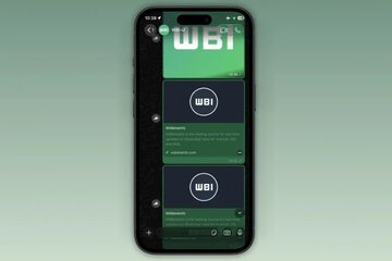نسخه‌ شیشه‌ای واتساپ از راه رسید