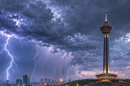 رگبار و رعدوبرق در تهران و شمال کشور / هشدار مهم هواشناسی صادر شد