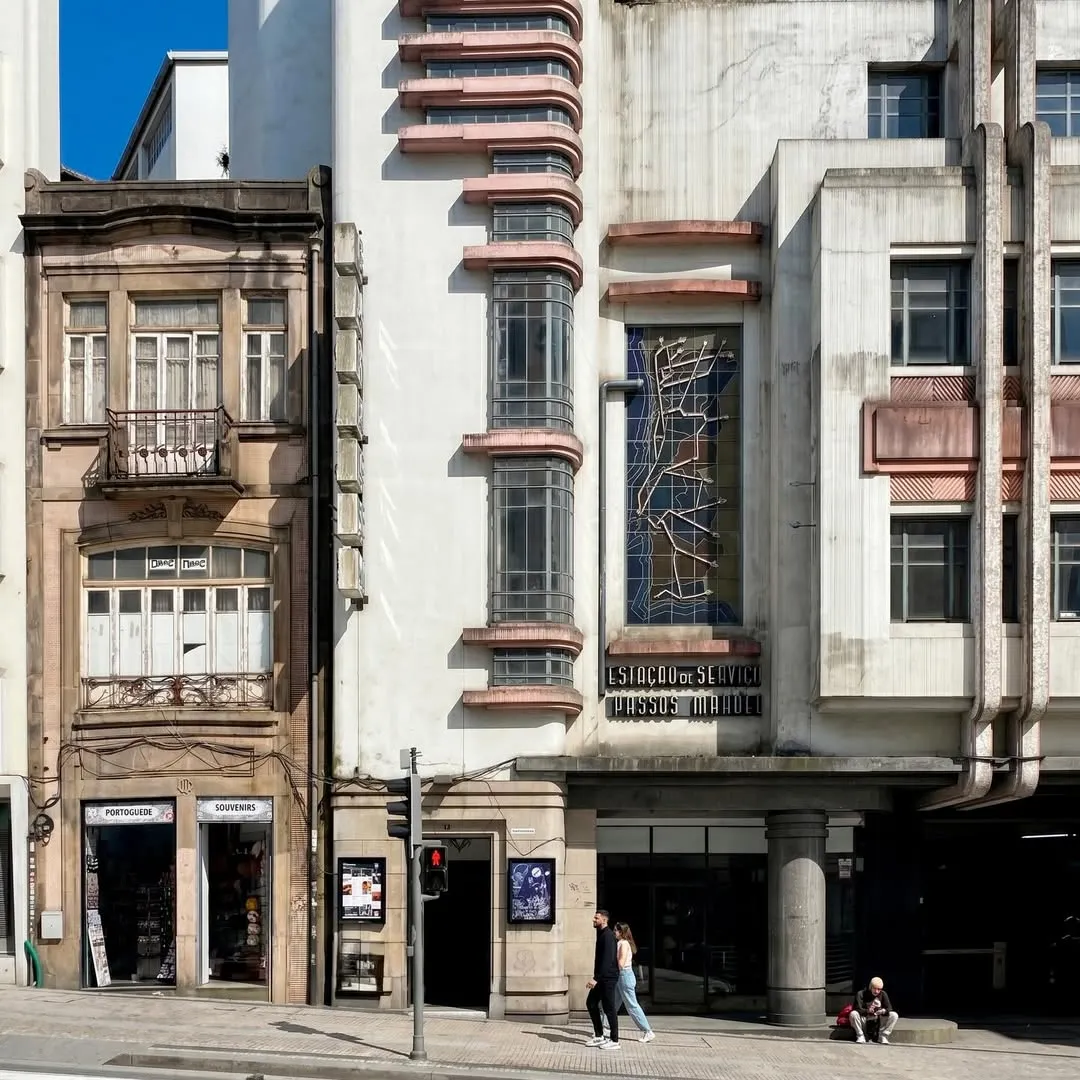 معماری جالب ساختمان یک پارکینگ در پرتغال