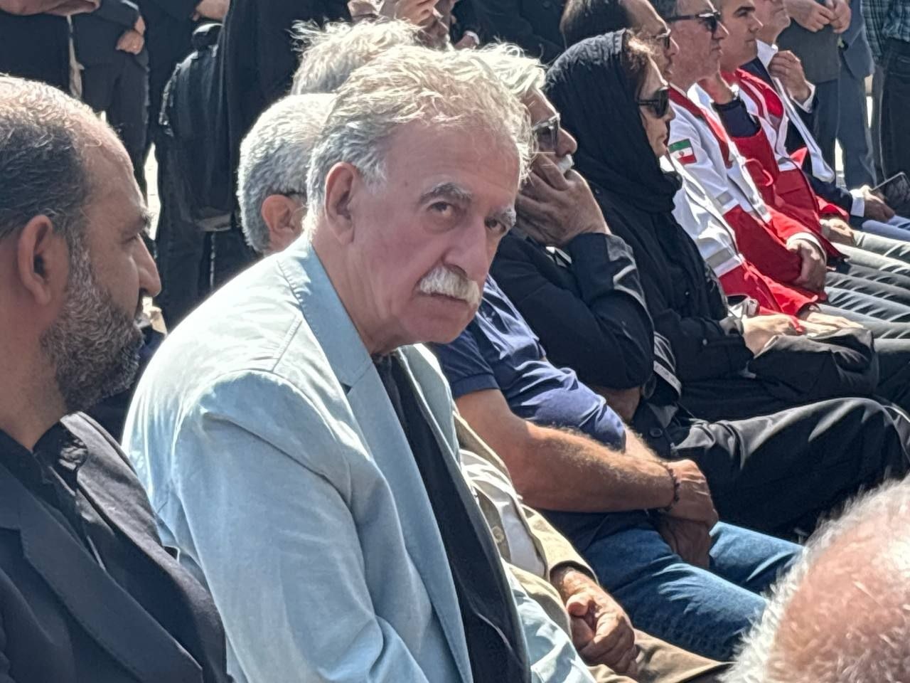 وداع اهالی فرهنگ و رسانه با بهروز رضوی صدای ماندگار ایران