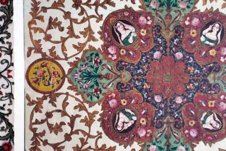 سقف‌های لاکی صاحبقرانیه؛ روایت رنگ بر چوب